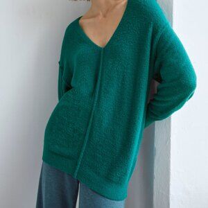 Aritzia Wilfred Free Hush Knit V-Neck Sweater (S)